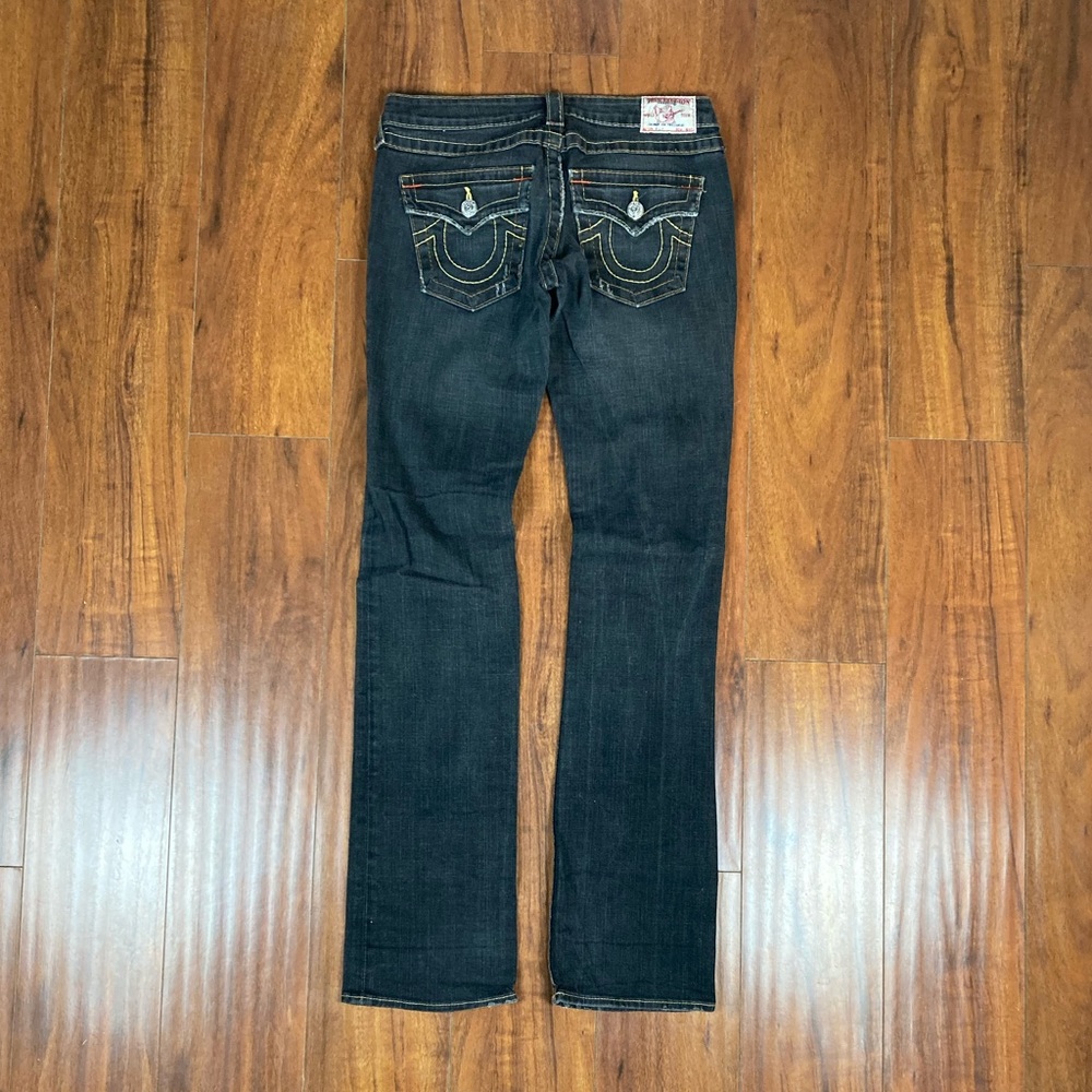 Vintage True Religion Charcoal Black Skinny Fit Jeans